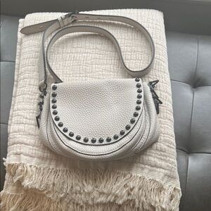 Rebecca Minkoff Leather Crossbody Bag with Black Accents